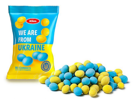 We are from Ukraine, glaserade jordnötter