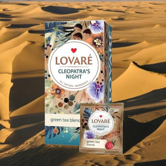 Lovaré Cleopatras Night Tea 24st tepåsar 48g