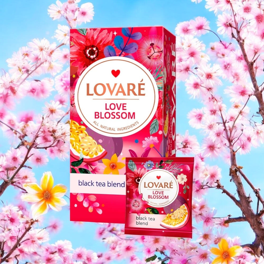 Lovaré Love Blossom Tea 24 tea bags 48g