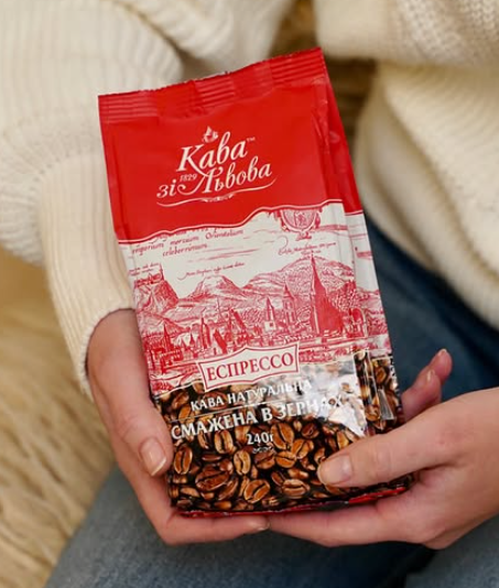 ESPRESSOROSTADE HELA BÖNOR 240g