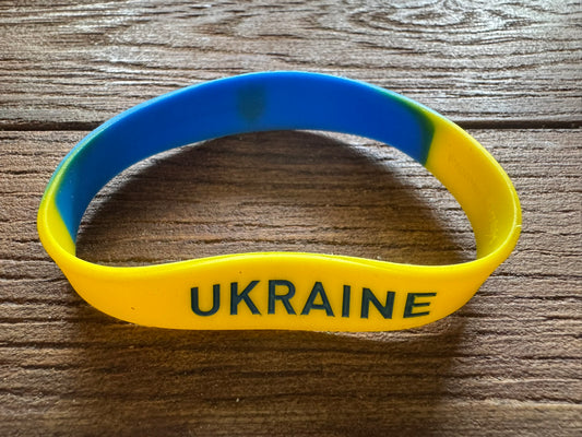 Armband i Silikon "UKRAINE"