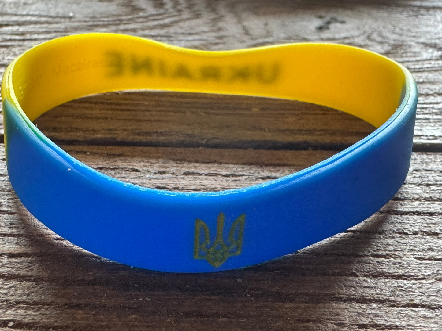 Armband i Silikon "UKRAINE"
