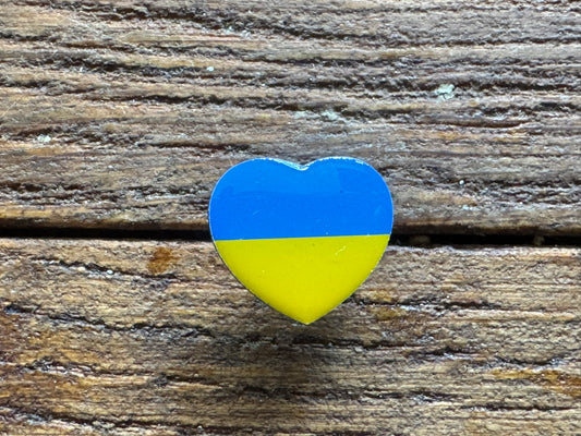 Pin "UKRAINSKT HJÄRTA"