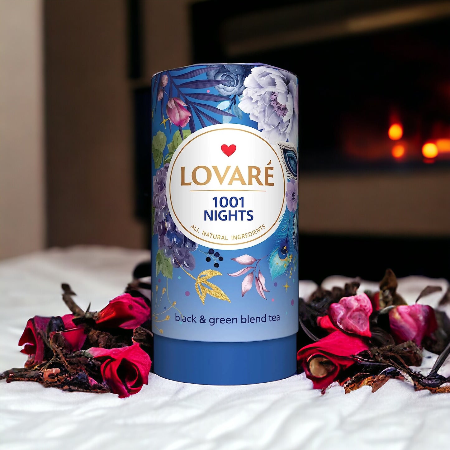 Lovaré 1001 Nights Tea In a cardboard tube 80g