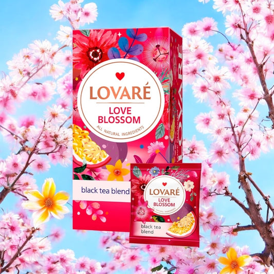 Lovaré Love Blossom Tea 24 tea bags 48g