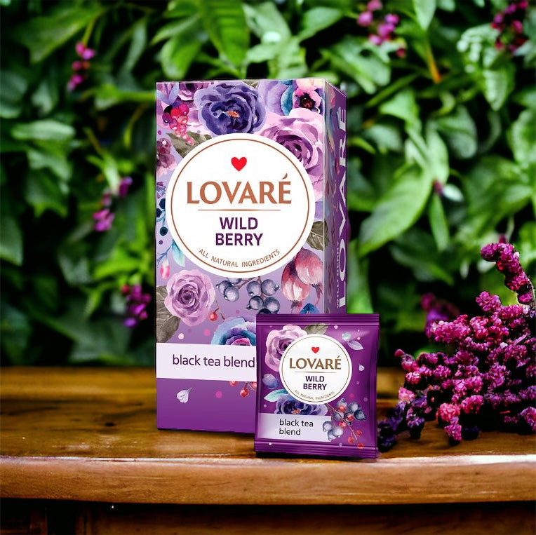 Lovaré Wild Berry tea 24st tepåsar 48g